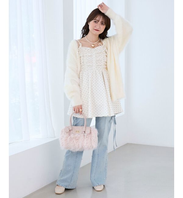  「キルティングフラップファーバッグ」|その他|