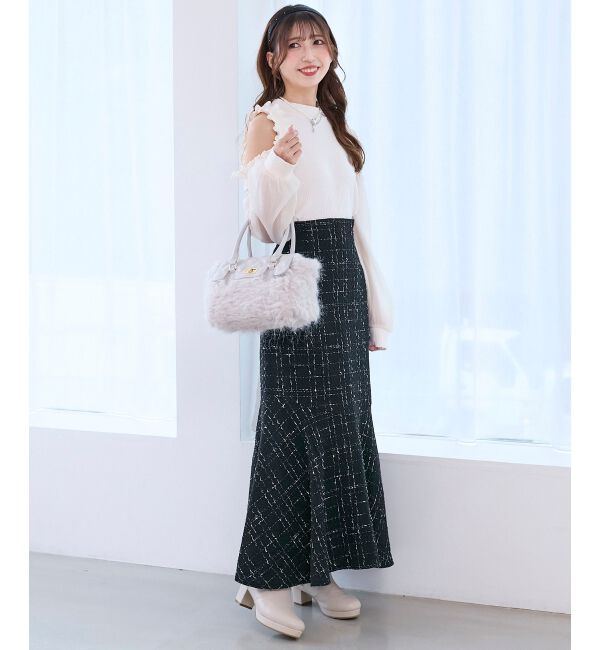  「キルティングフラップファーバッグ」|その他|