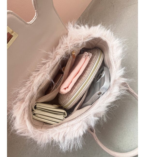  「キルティングフラップファーバッグ」|その他|