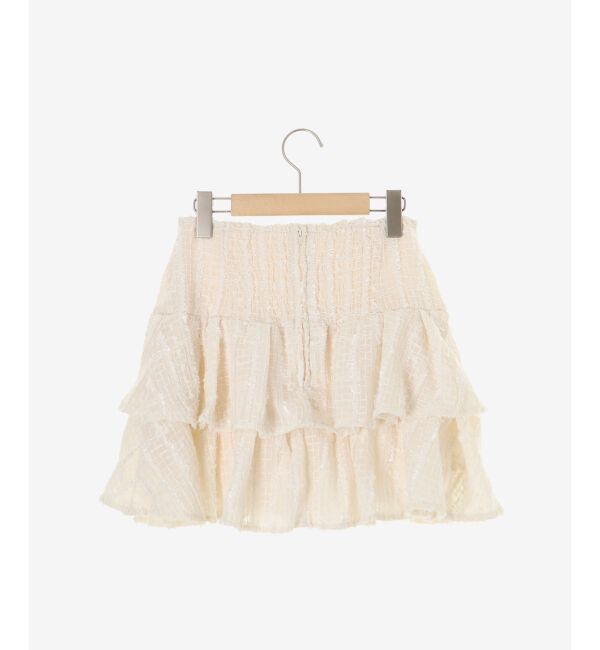  「キラふわシアーミニスカパン」|スカート|