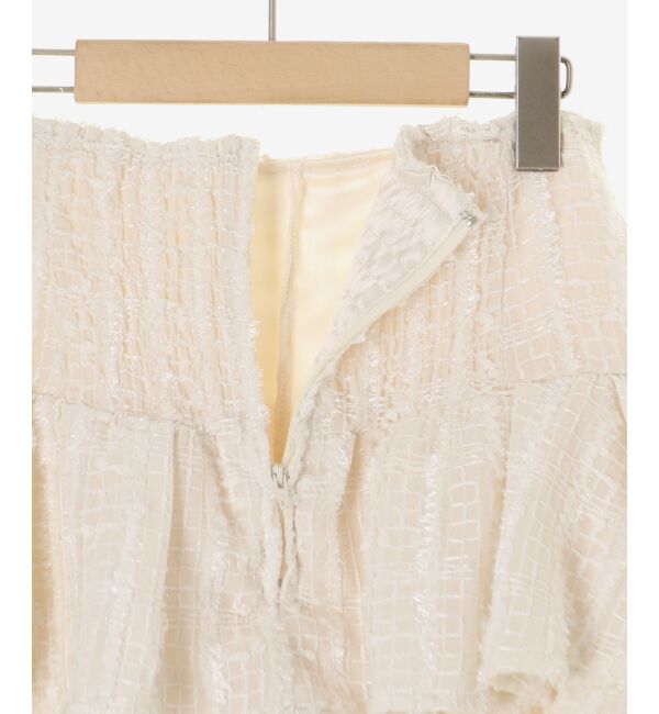  「キラふわシアーミニスカパン」|スカート|