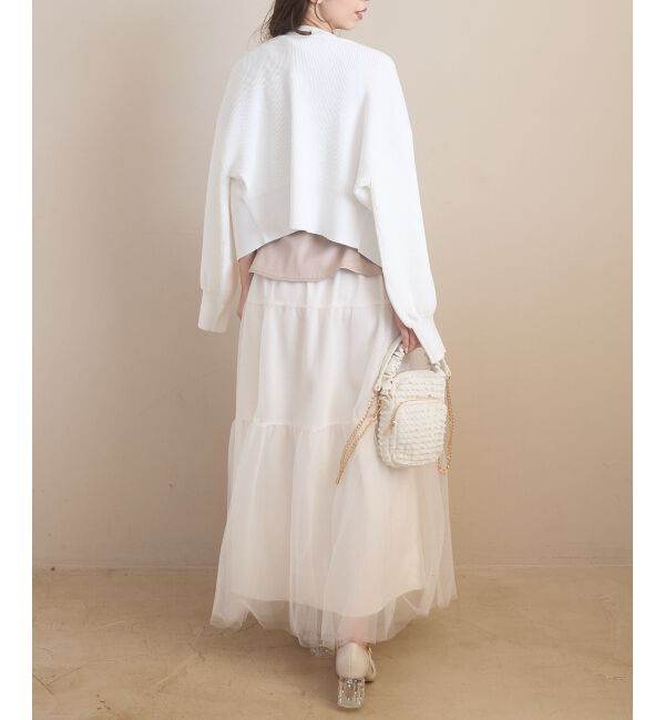  「クローバーボタンUVカットカーデ」|カーディガン|