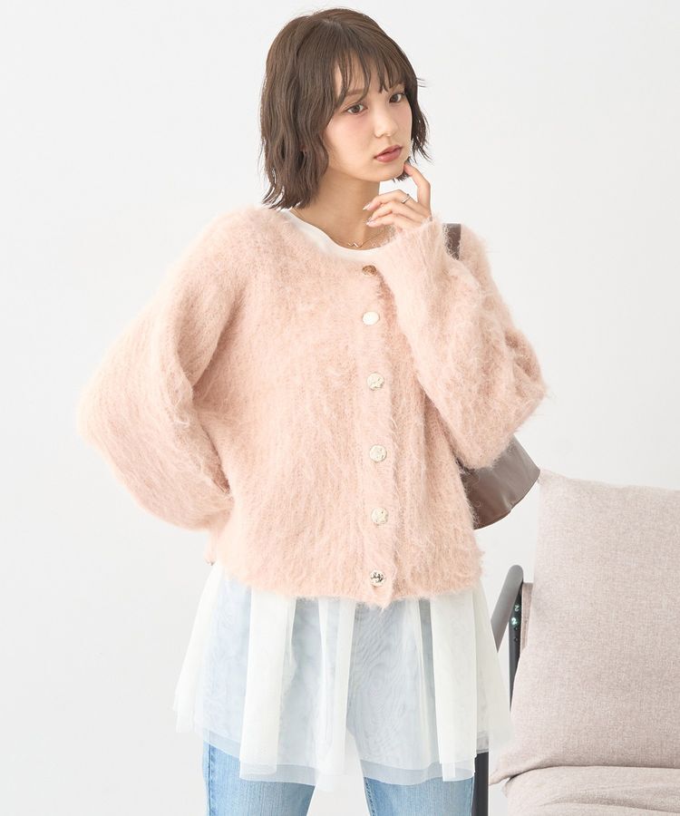 earth music&ecology「あったかフェミニンインナー(チュールヘム)」|Tシャツ・カットソー|