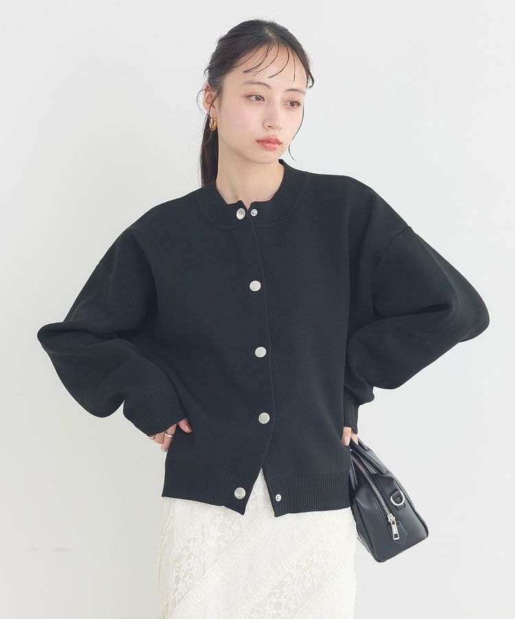 earth music&ecology「メタルボタンカーディガン」|カーディガン|