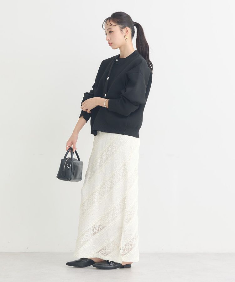 earth music&ecology「メタルボタンカーディガン」|カーディガン|