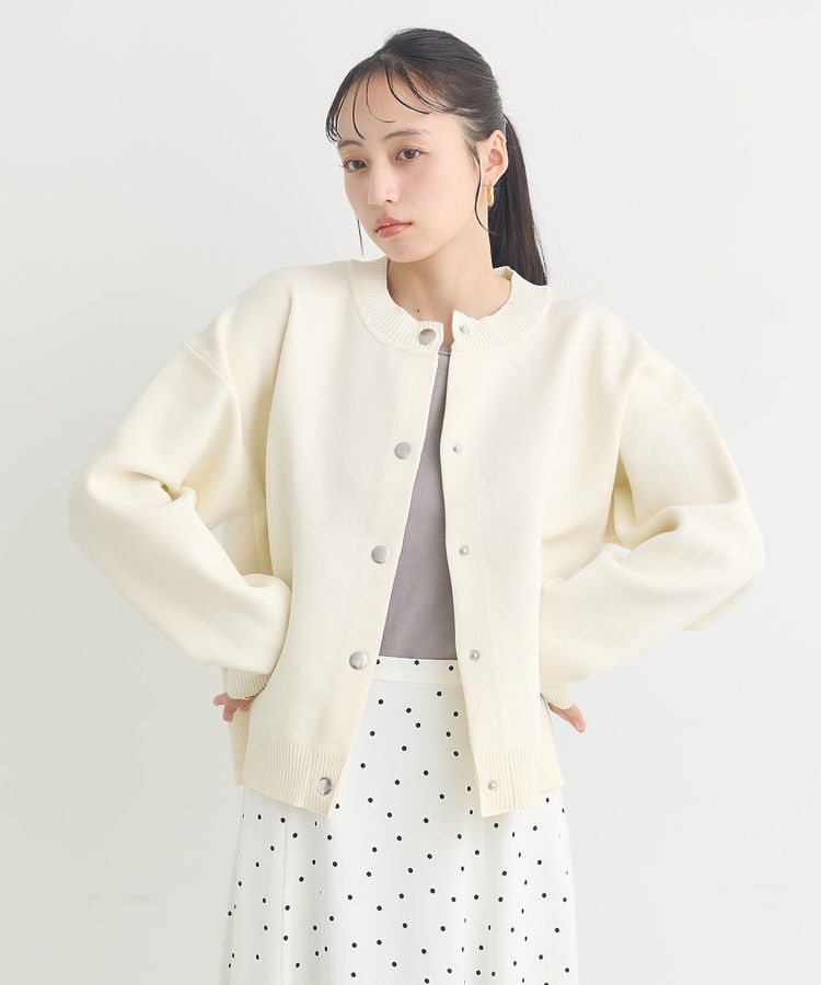 earth music&ecology「メタルボタンカーディガン」|カーディガン|