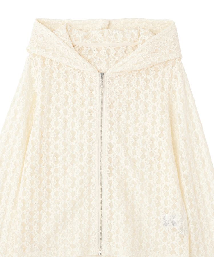 earth music&ecology「レースパーカー」|カーディガン|