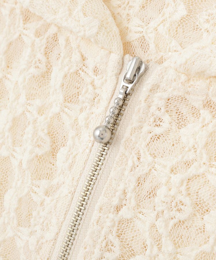 earth music&ecology「レースパーカー」|カーディガン|