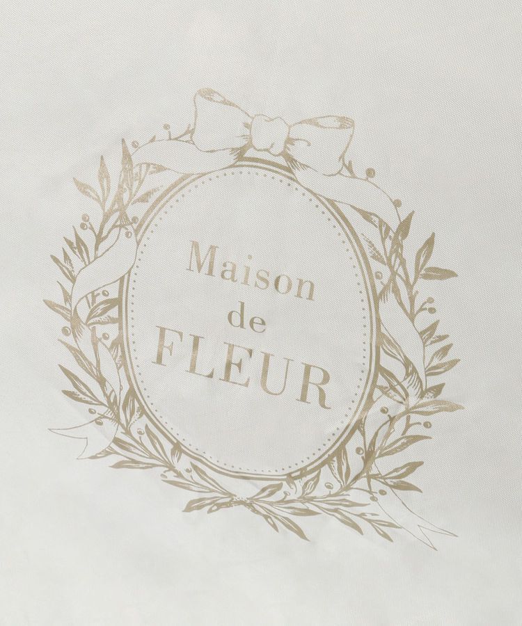 Maison de FLEUR「遮光&UV CUT 折りたたみ傘」|傘|