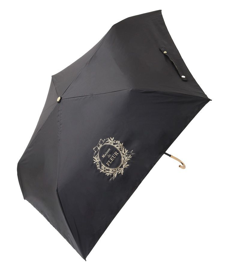 Maison de FLEUR「遮光&UV CUT 折りたたみ傘」|傘|
