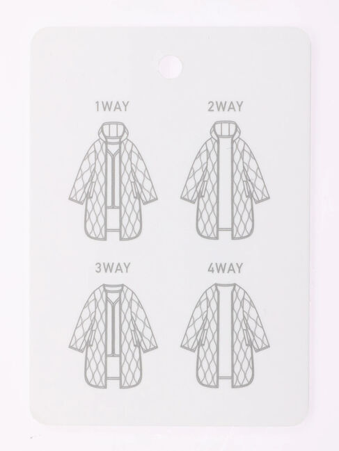  「あったか4WAYキルティングコート」|その他|