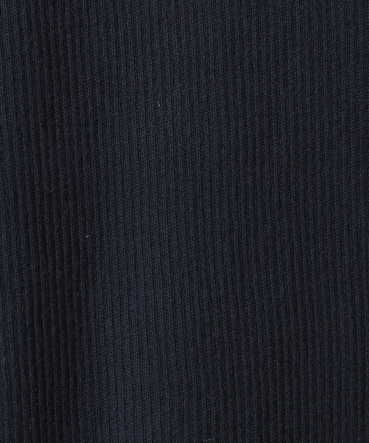 AMERICAN HOLIC「袖口バイカラー半袖ニットプルオーバー」|ニット・セーター|