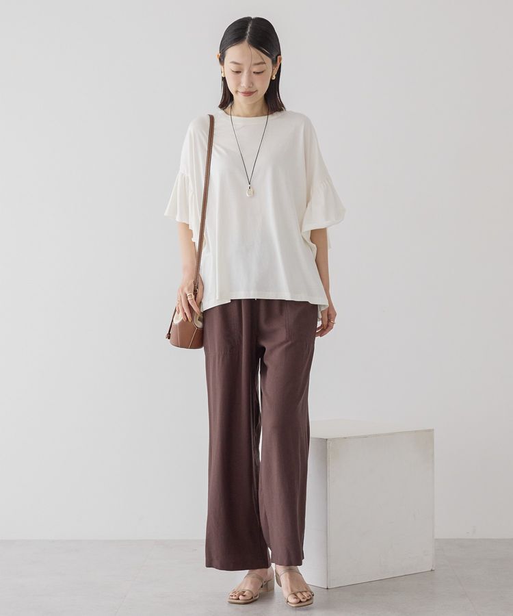 AMERICAN HOLIC「接触冷感ベイカーリラックスパンツ」|その他|