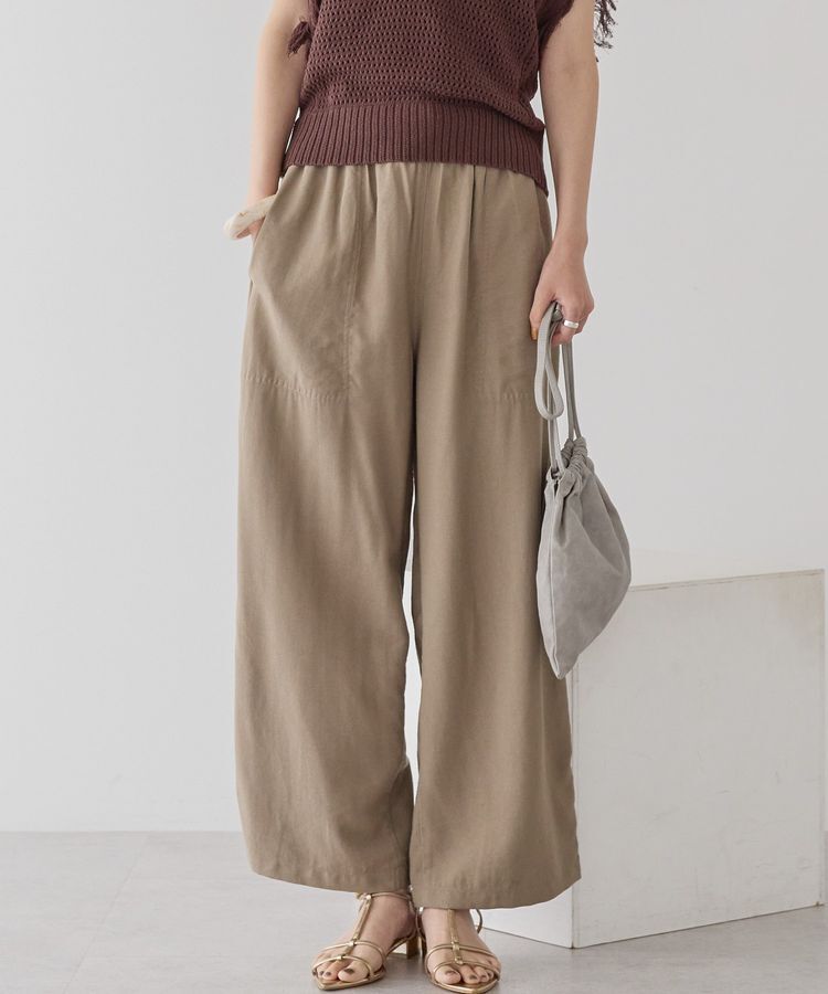 AMERICAN HOLIC「接触冷感ベイカーリラックスパンツ」|その他|