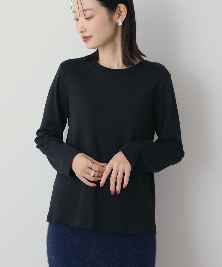 AMERICAN HOLIC「クルーネックロングプルオーバー」|Tシャツ・カットソー|
