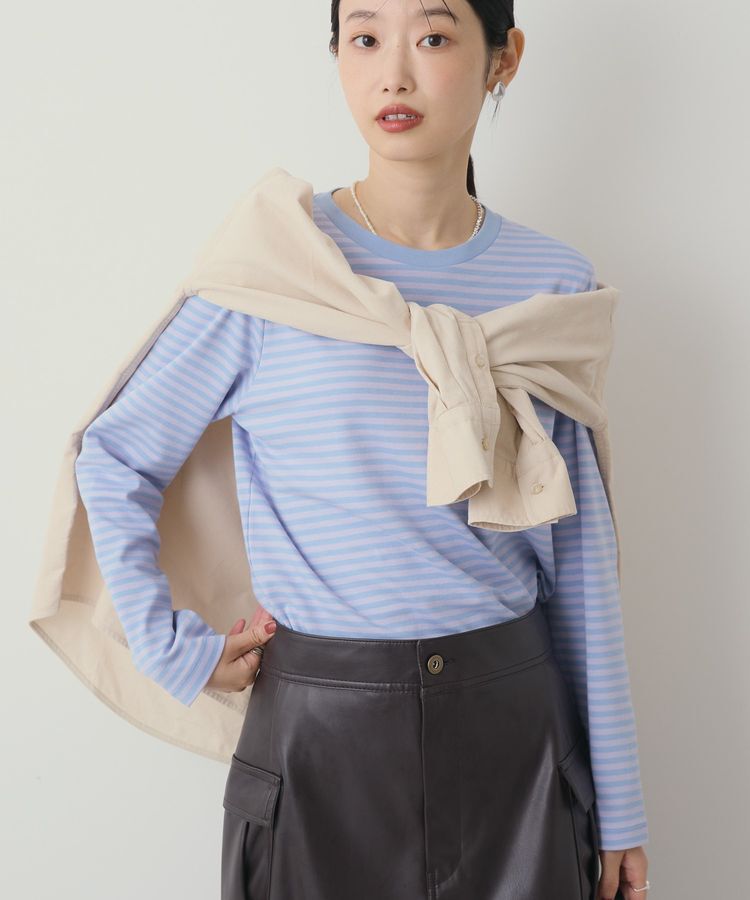 AMERICAN HOLIC「クルーネックロングプルオーバー」|Tシャツ・カットソー|