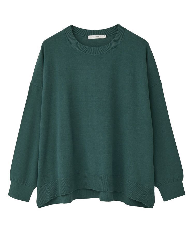 AMERICAN HOLIC「バイパチルーズニットプルオーバー＜静電気軽減＞」|ニット・セーター|
