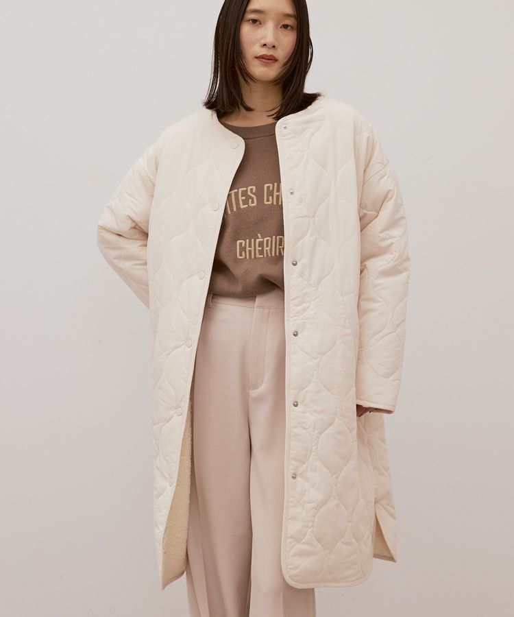 AMERICAN HOLIC「あったかリバーシブルキルティングコート」|その他|