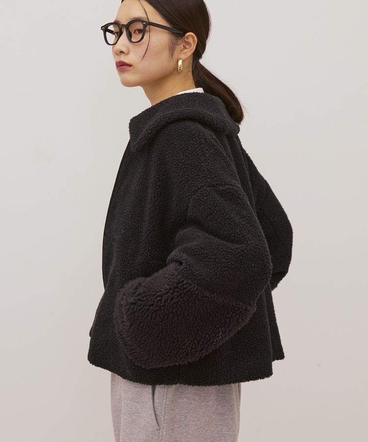 AMERICAN HOLIC「衿付きボアブルゾン」|その他|