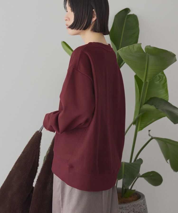 AMERICAN HOLIC「Fairfield フロッキースウェットプルオーバー」|スウェット・ジャージ|