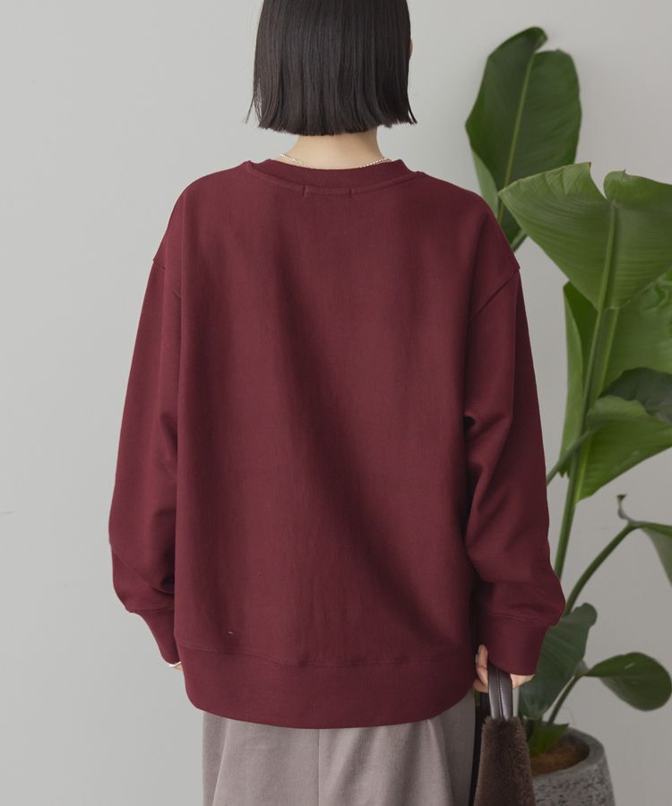 AMERICAN HOLIC「Fairfield フロッキースウェットプルオーバー」|スウェット・ジャージ|