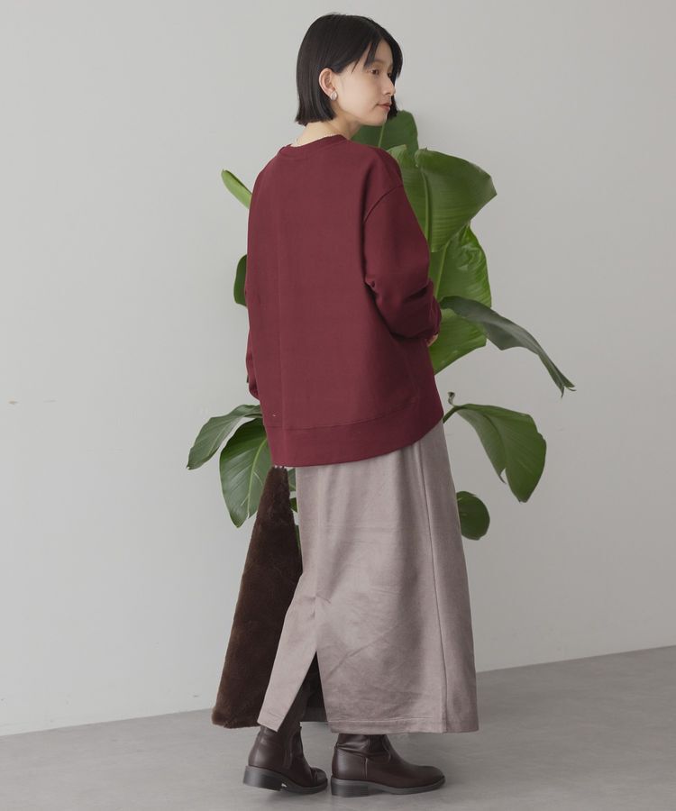 AMERICAN HOLIC「Fairfield フロッキースウェットプルオーバー」|スウェット・ジャージ|