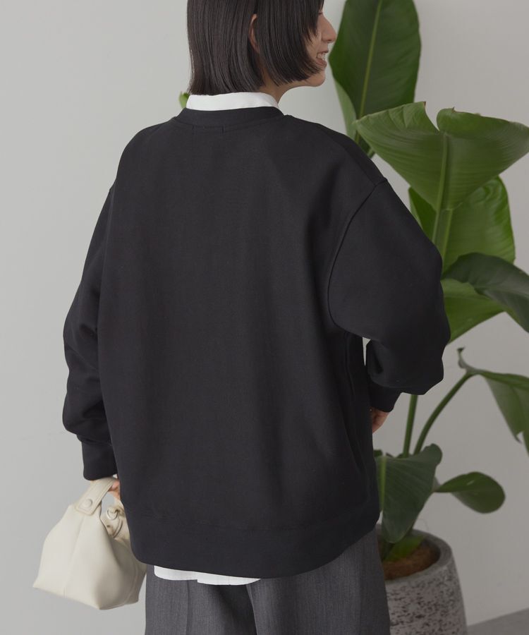 AMERICAN HOLIC「Fairfield フロッキースウェットプルオーバー」|スウェット・ジャージ|