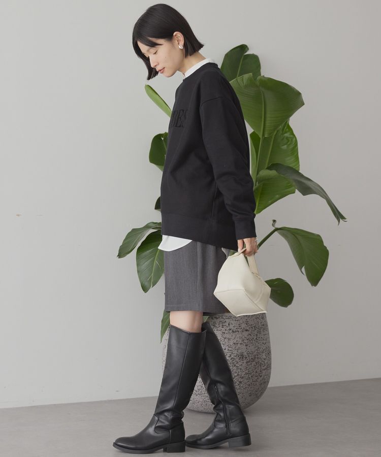 AMERICAN HOLIC「Fairfield フロッキースウェットプルオーバー」|スウェット・ジャージ|