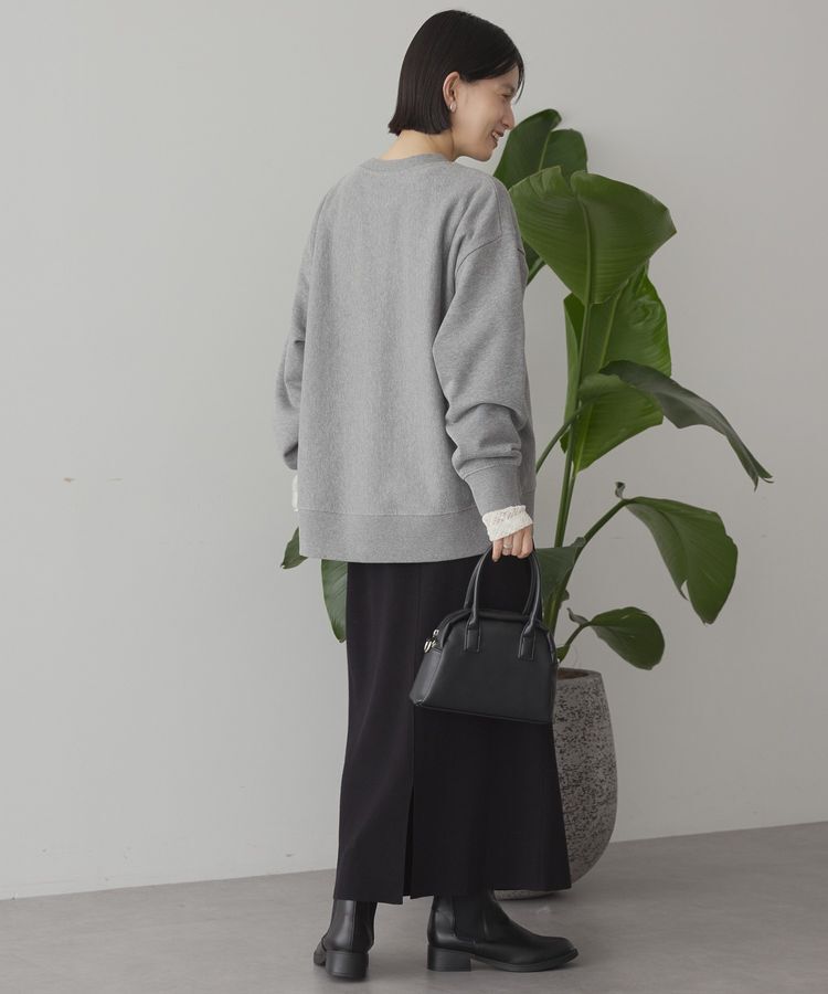 AMERICAN HOLIC「Fairfield フロッキースウェットプルオーバー」|スウェット・ジャージ|