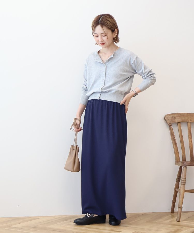 AMERICAN HOLIC「ソフトコットンクルーネックカーディガン」|カーディガン|