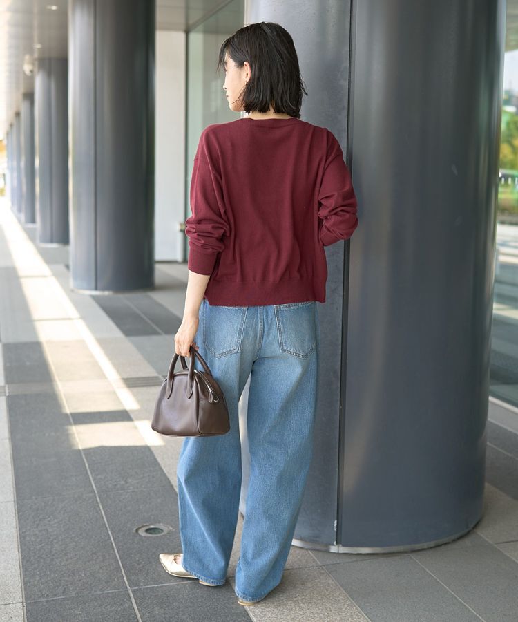 AMERICAN HOLIC「ソフトコットンクルーネックカーディガン」|カーディガン|