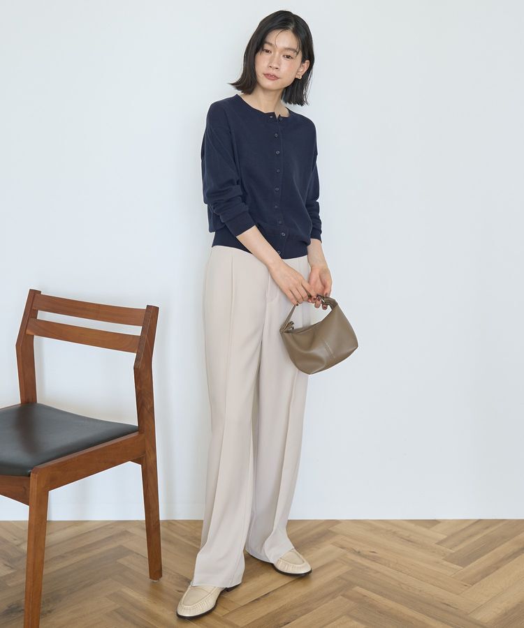 AMERICAN HOLIC「ソフトコットンクルーネックカーディガン」|カーディガン|