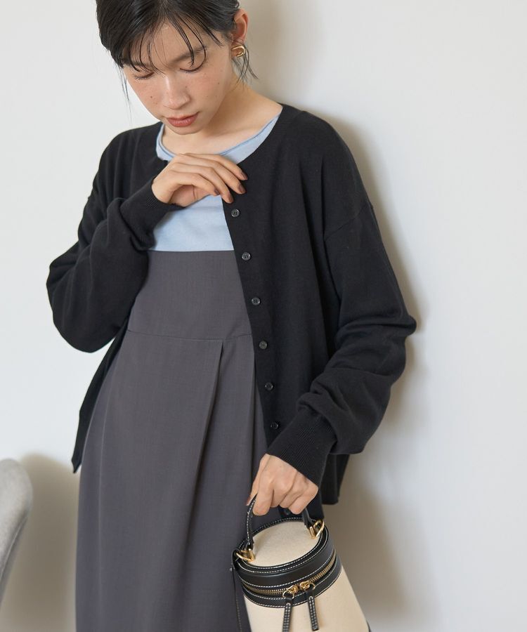 AMERICAN HOLIC「ソフトコットンクルーネックカーディガン」|カーディガン|