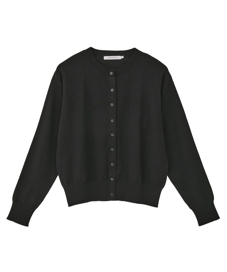 AMERICAN HOLIC「ソフトコットンクルーネックカーディガン」|カーディガン|