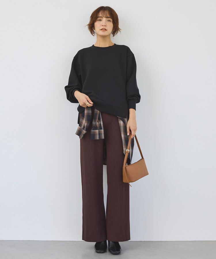 AMERICAN HOLIC「サイドスリットダンボールプルオーバー」|スウェット・ジャージ|