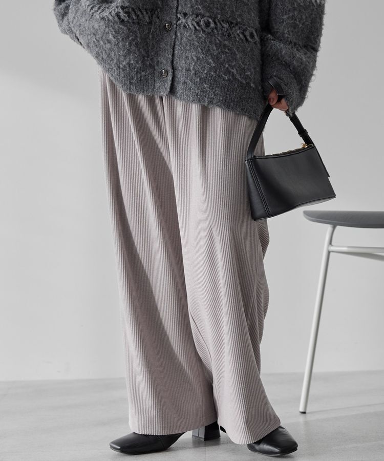 AMERICAN HOLIC「カットコーデュロイパンツ」|その他|Light Gray