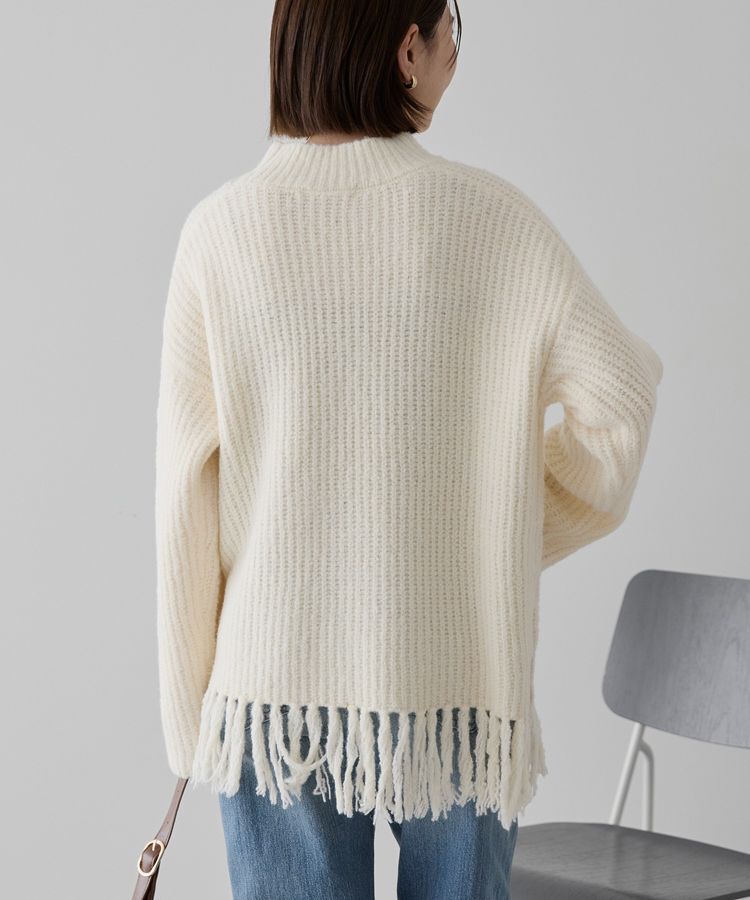 AMERICAN HOLIC「フリンジニットプルオーバー」|ニット・セーター|