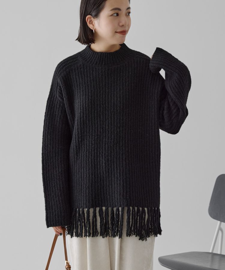 AMERICAN HOLIC「フリンジニットプルオーバー」|ニット・セーター|
