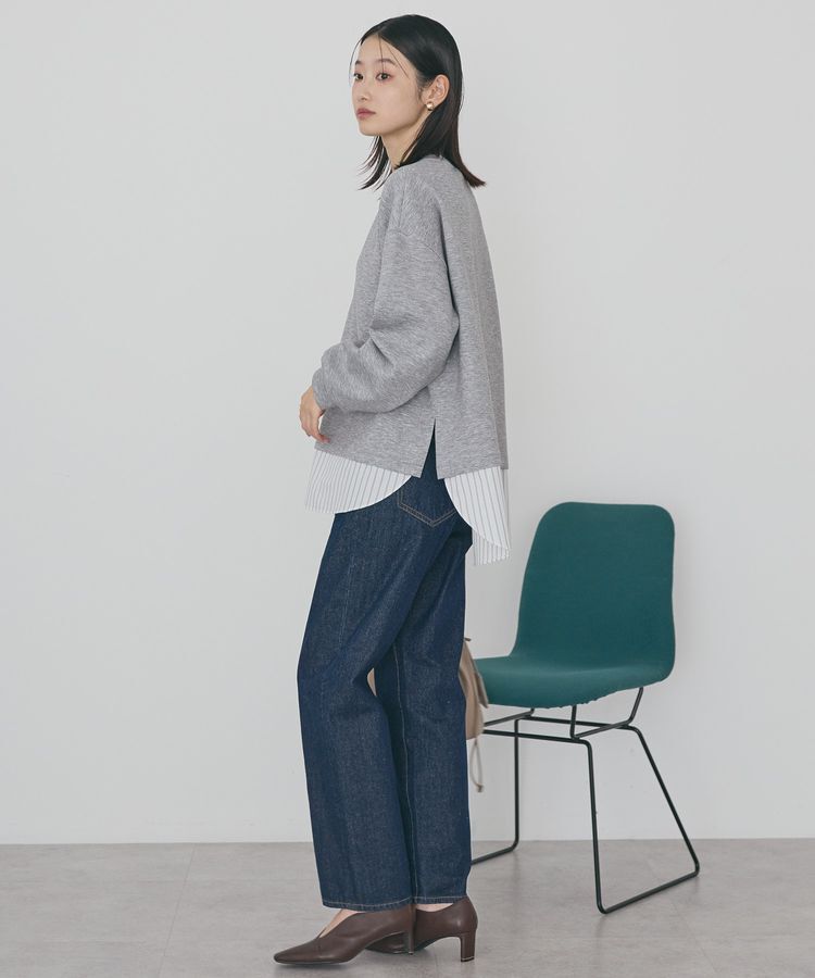 AMERICAN HOLIC「シャツテールドッキングプルオーバー」|スウェット・ジャージ|