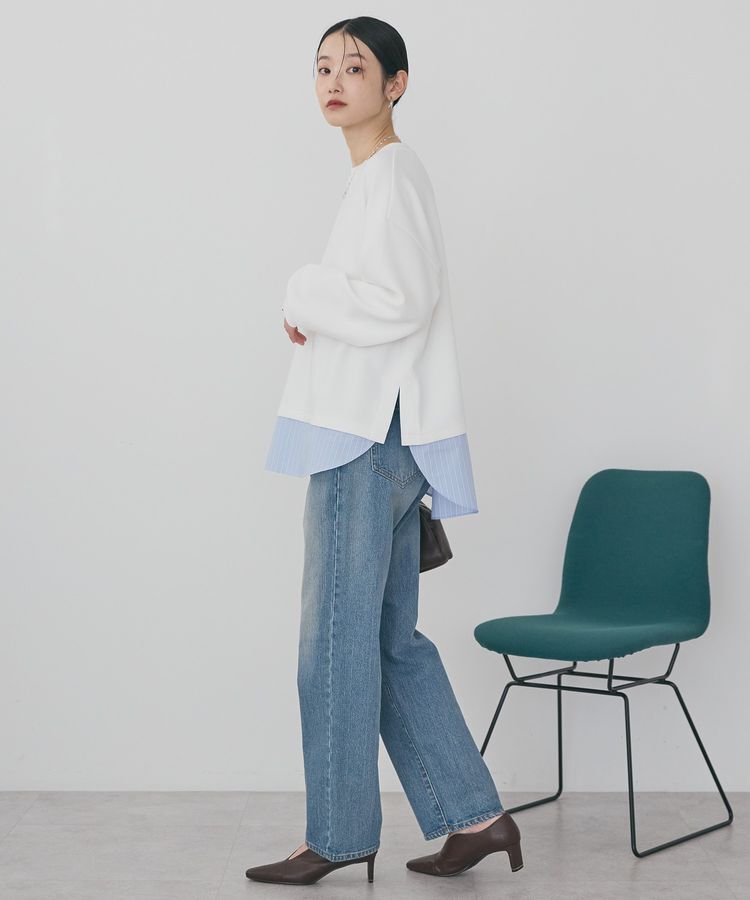 AMERICAN HOLIC「シャツテールドッキングプルオーバー」|スウェット・ジャージ|