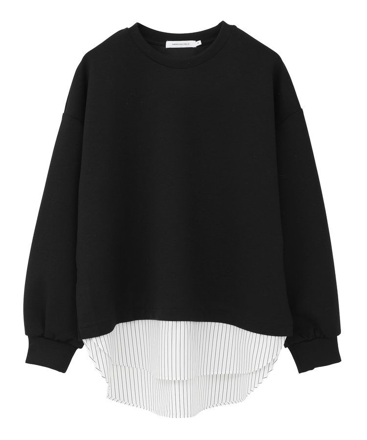 AMERICAN HOLIC「シャツテールドッキングプルオーバー」|スウェット・ジャージ|