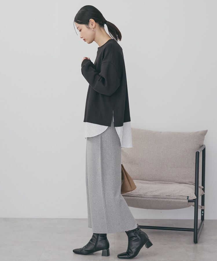 AMERICAN HOLIC「シャツテールドッキングプルオーバー」|スウェット・ジャージ|