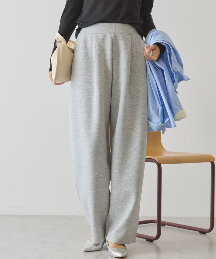 AMERICAN HOLIC「フロントタックポンチカーブパンツ」|その他|Gray Mixture