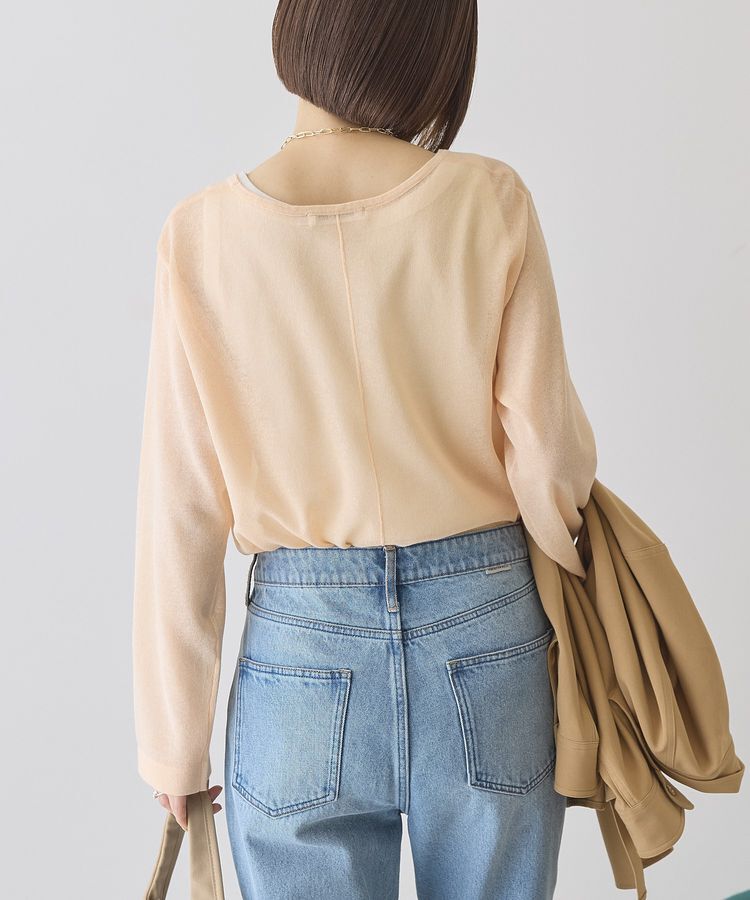 AMERICAN HOLIC「シアーニットプルオーバー」|ニット・セーター|