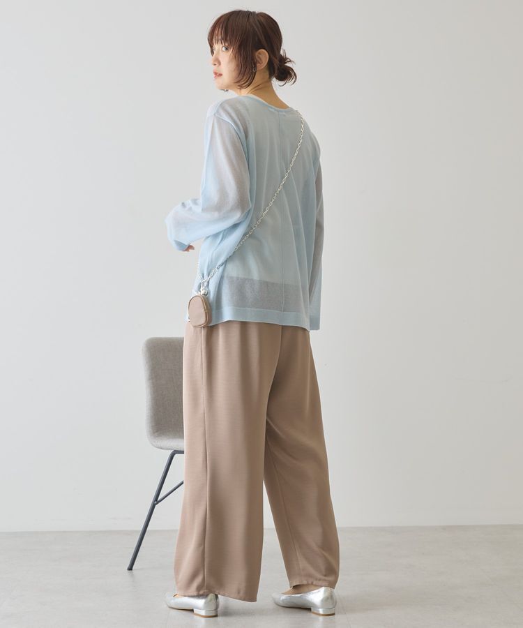 AMERICAN HOLIC「シアーニットプルオーバー」|ニット・セーター|