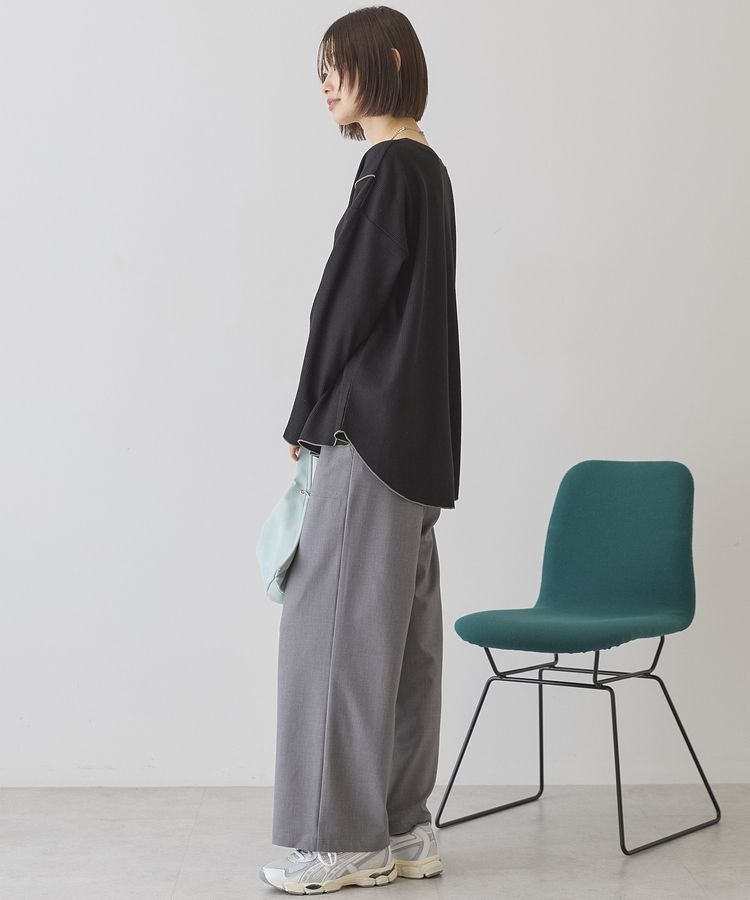 AMERICAN HOLIC「【WEB限定】ワッフル配色メロープルオーバー」|Tシャツ・カットソー|