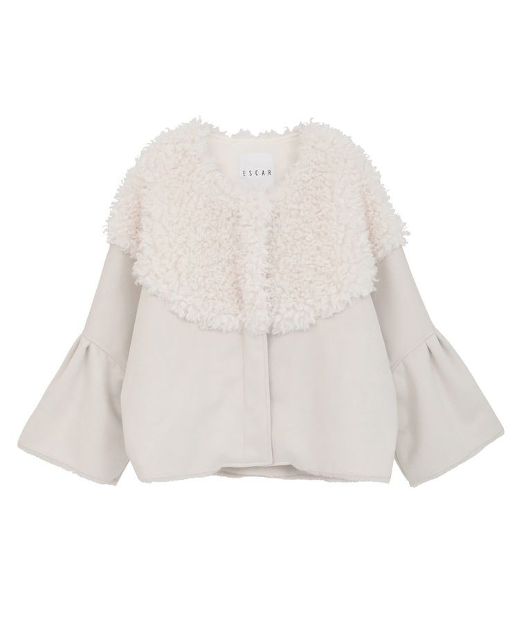 Green Parks「■ESCAR フラッフィーブルゾン」|ブルゾン・スタジャン|