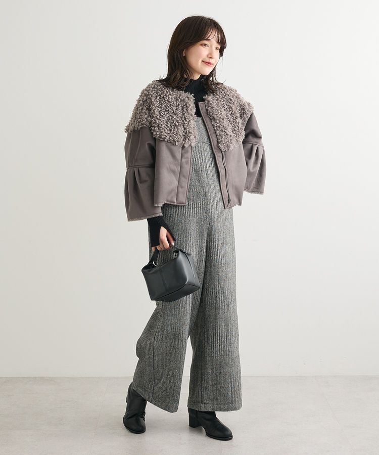 Green Parks「■ESCAR フラッフィーブルゾン」|ブルゾン・スタジャン|