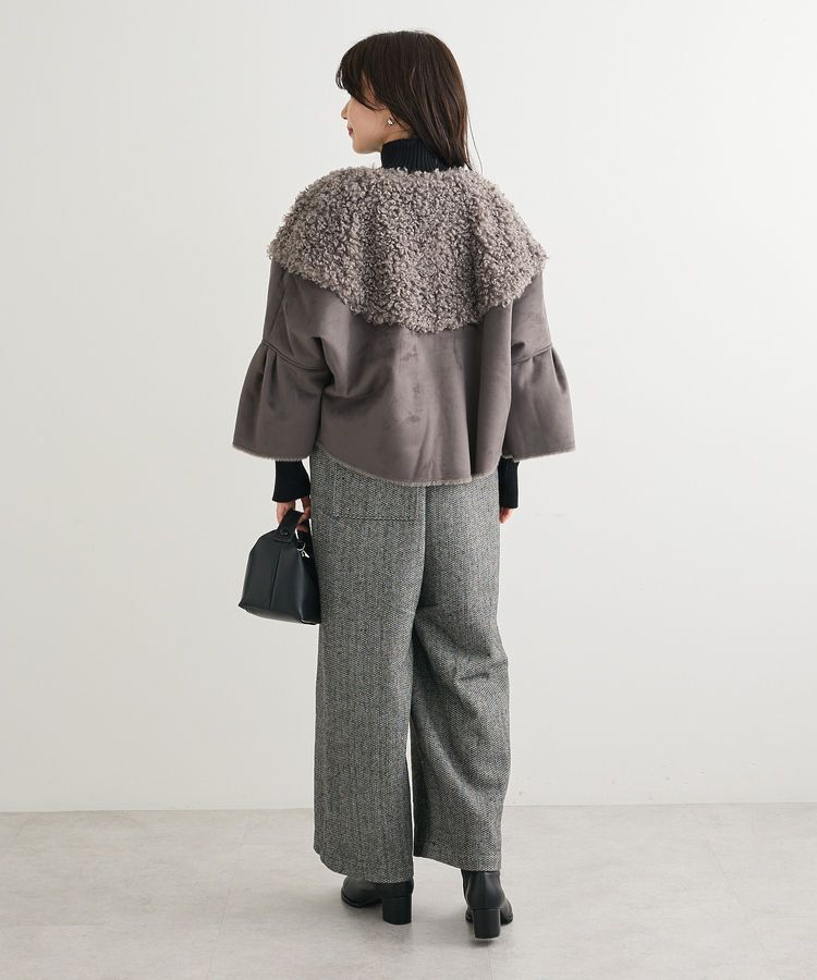 Green Parks「■ESCAR フラッフィーブルゾン」|ブルゾン・スタジャン|