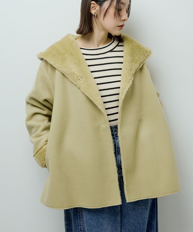 Green Parks「フーディガウンコート」|その他|Yellow